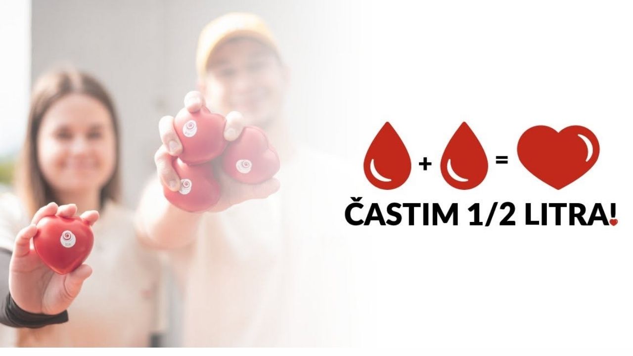 Študentska krvodajalska akcija "Častim 1/2 litra!" - v Mariboru